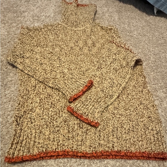 Free People Cream Echo Pullover Sweater XS - Picture 9 of 16